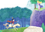 create digital watercolor illustrations for kids products